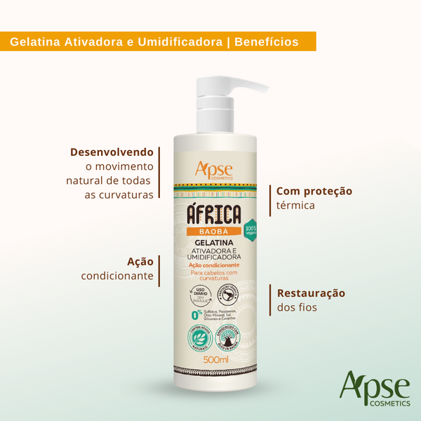 Gelatina Ativadora África Baobá 500 ml
