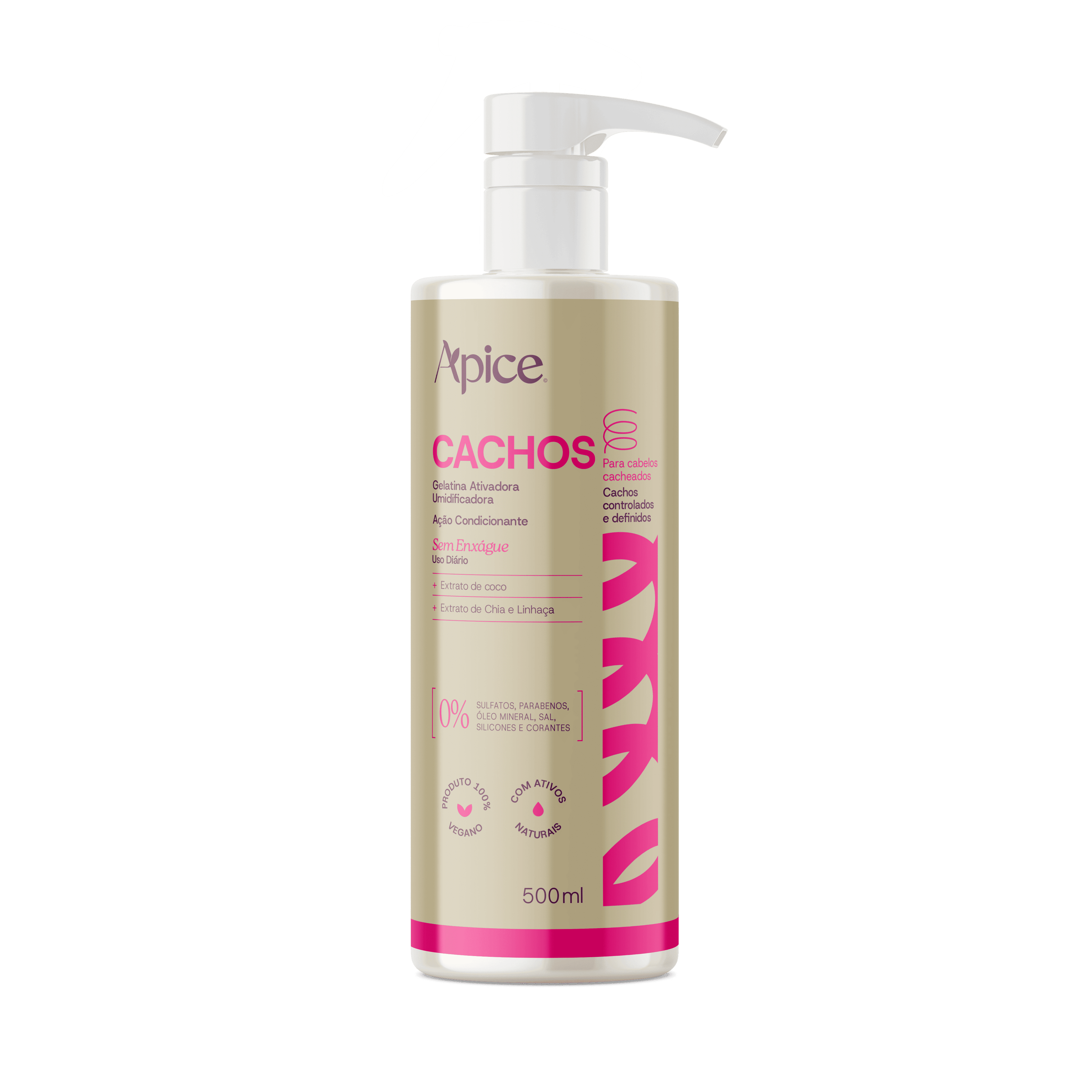 Gelatina Ativadora e Nutritiva Cachos Essence 500ml
