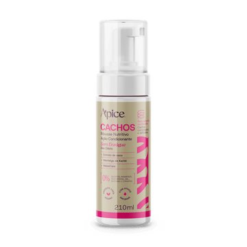 Mousse Nutritivo Cachos Essence 210 ml - Low Poo