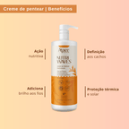 Kitão Onduladas Nutri Waves - Shampoo, Condicionador, Máscara e Creme de Pentear (4 itens)