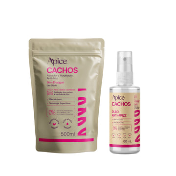 Kit Dupla Cachos - Refil Ativador e Óleo