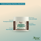 Creme de Pentear Crespo +Power 500g - No Poo / Low Poo - Ação Condicionante