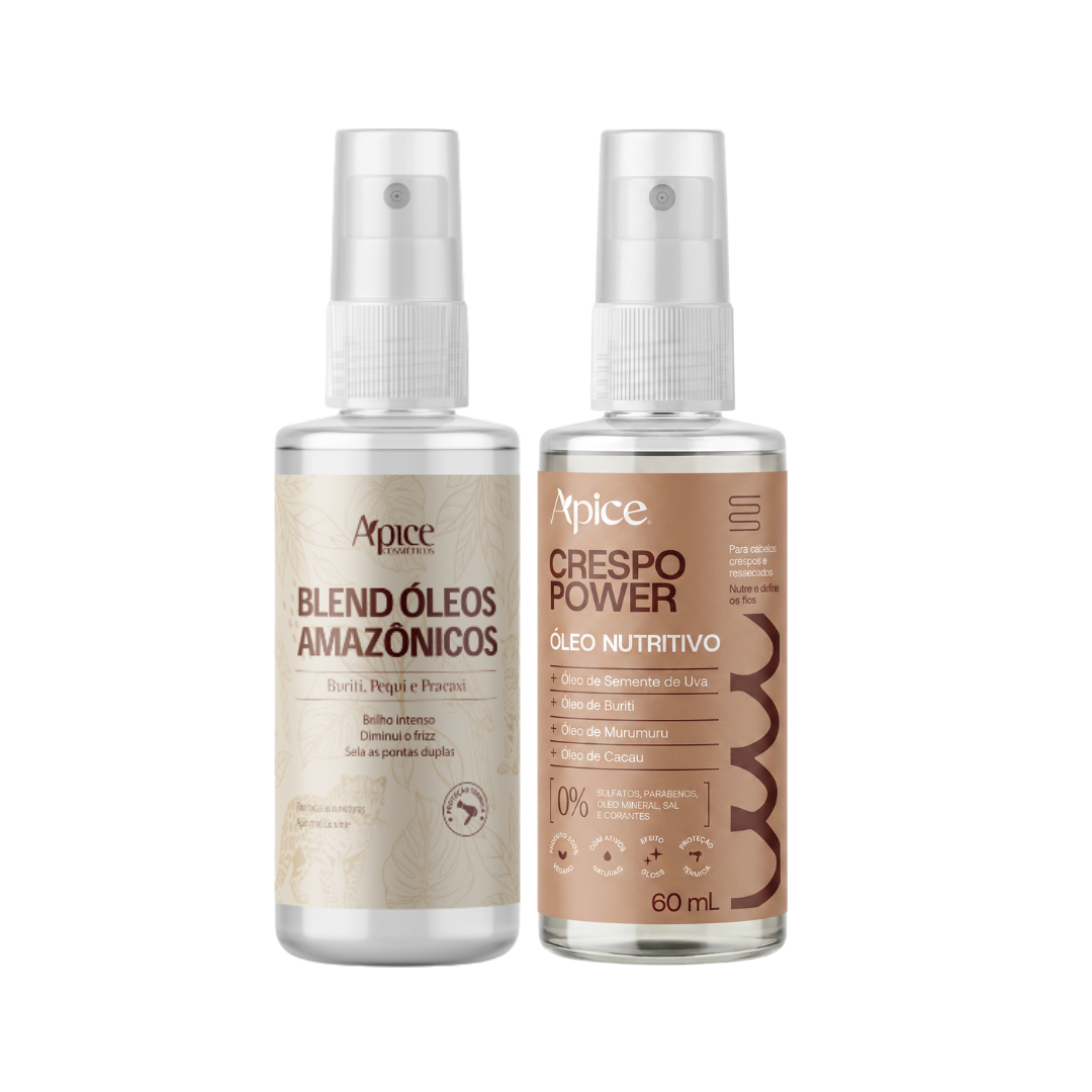 Kit Dupla Óleos - Blend Amazônico e Crespo Power