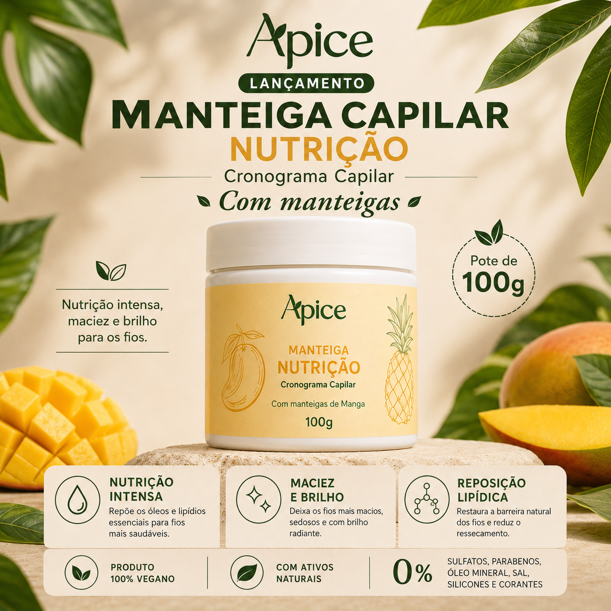 Cronograma Capilar com Manteigas