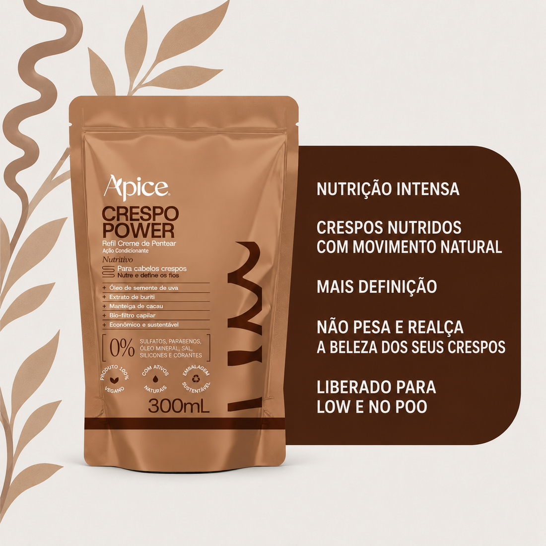 Kit Refil Crespo Power 2 itens