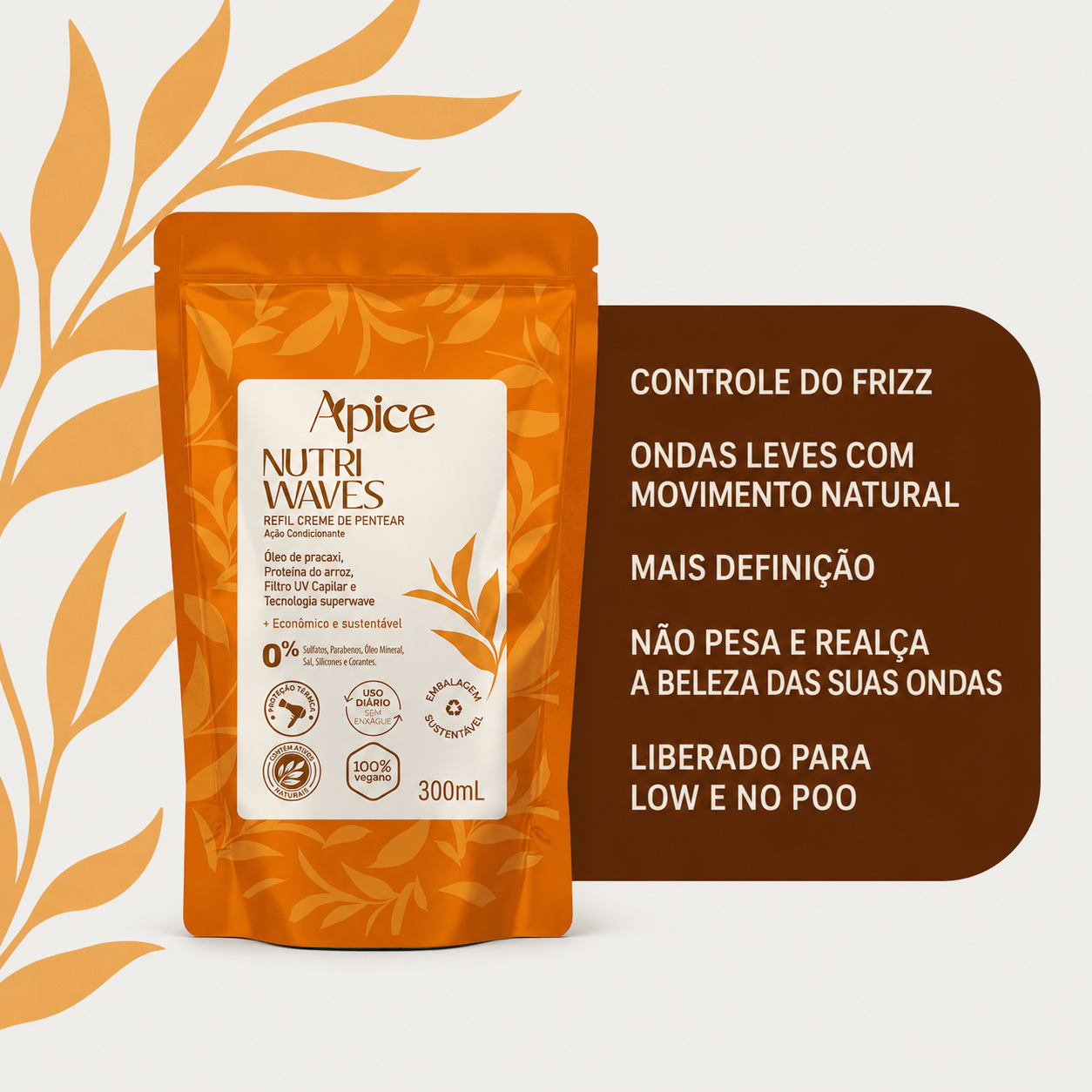 Kit Refil Nutri Waves 2 itens