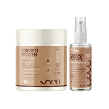 Kit Dupla Crespo Power - Creme de Pentear 500g e Óleo