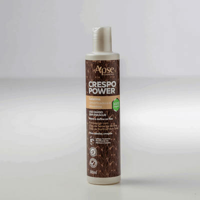 Gelatina Ativadora e Umidificadora Crespo Power 300ml - Ação Condicionante