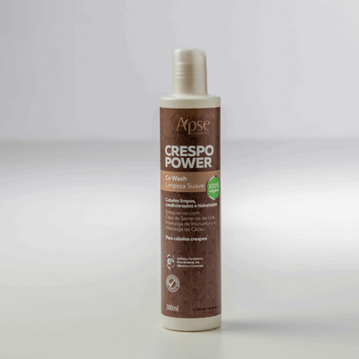 Kit Crespo Power - Shampoo, Co Wash, Condicionador, Gelatina, Máscara e Creme de Pentear (6 ITENS)