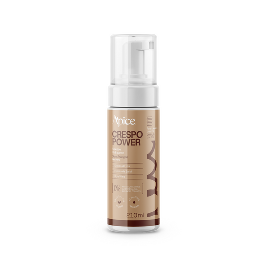 Mousse Hidratante Crespo Power 210 ml - Ação Condicionante