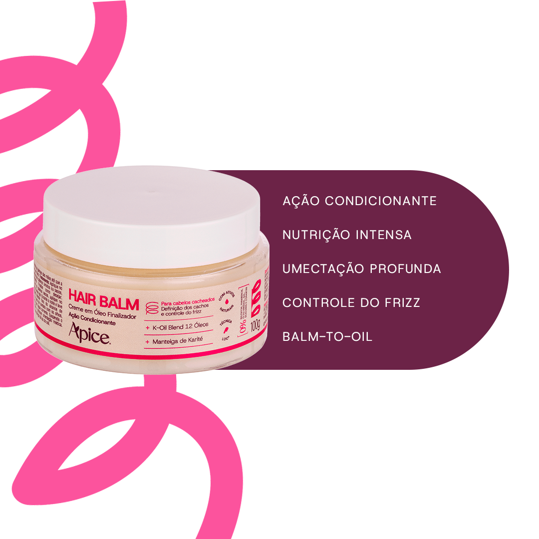 Kit Waves Frizz Zero – Hair Balm e Creme de Pentear