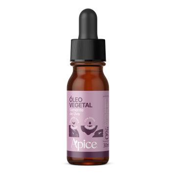 Óleo Vegetal de Semente de Uva 30 ml