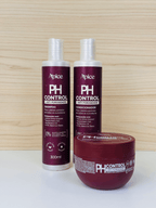 Kit Ph Control - Shampoo, Condicionador, Máscára, Creme de Pentear e Gelatina (5 itens)