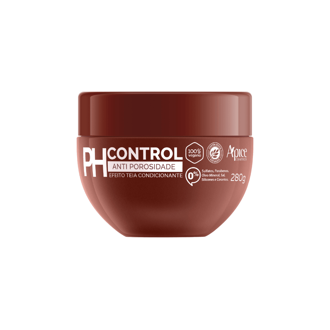 Tratamento Anti Porosidade PH CONTROL 280 gr - Máscara Acidificante Tratamento Condicionante
