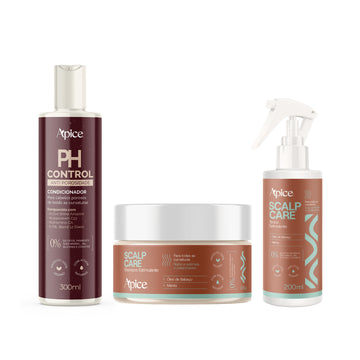 Kit Tchau Oleosidade - Shampoo, Condicionador e Tônico