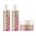 Kit Cachos - Shampoo, Condicionador e Máscara (3 ITENS)