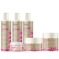 Kit Cachos Frizz Zero - Hair Balm, Shampoo, Condicionador, Ativador, Máscara e Gelatina