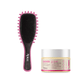Kit Hidratação Cachos - Escova Rosa e Manteiga