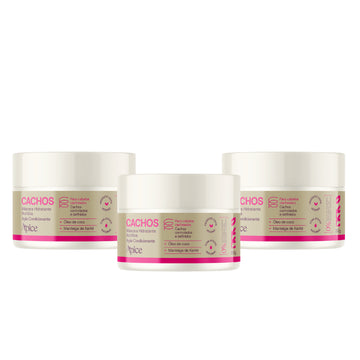 Kit Máscaras Cachos 300g (3 itens)
