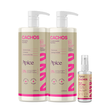 Kitão Cachos 1000ml e Óleo (3 itens)