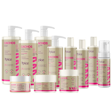 Kitão Cachos - Shampoo, Condicionador, Gelatina, Ativador, Mousse e Máscara - todos os tamanhos