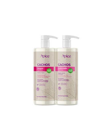 Kitão Cachos 1000 ml - Shampoo e Condicionador (2 ITENS)