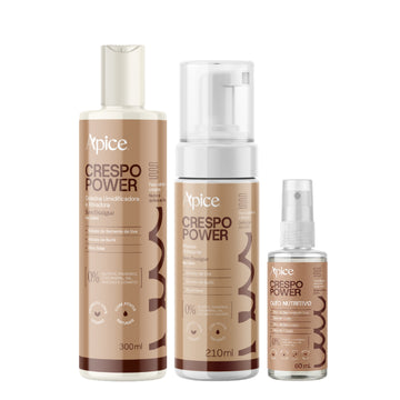 Kit Finalização Power - Mousse, Gelatina e Óleo (3 itens)