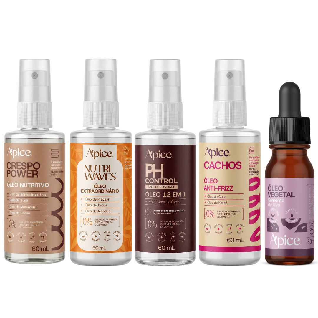 Kit Coleção Novos Óleos + Óleo de Uva