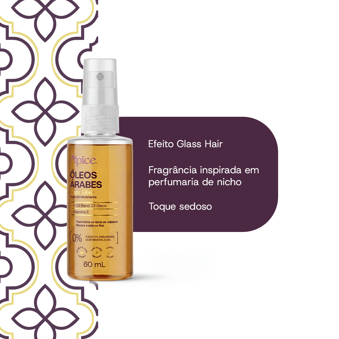 Óleo Árabe Noor Elixir 60ml
