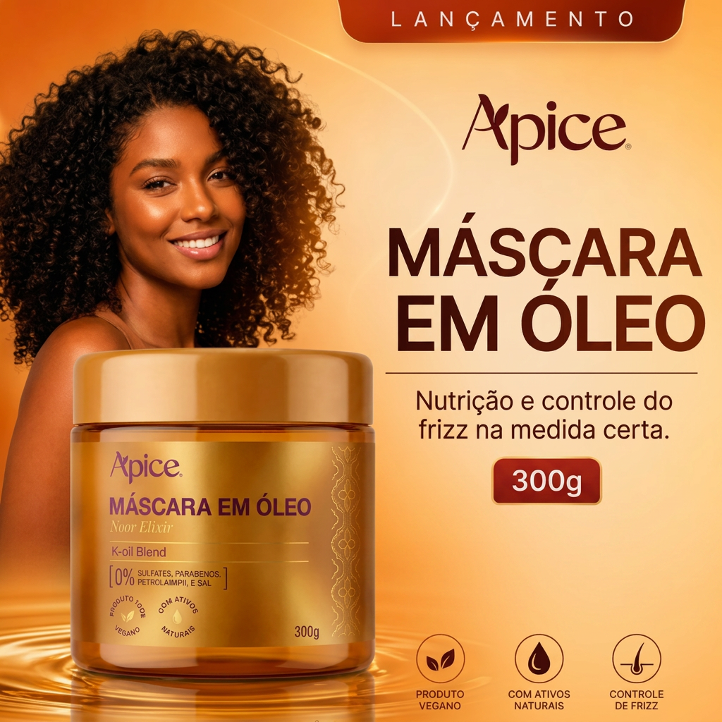 Máscara em Óleo - Noor Elixir