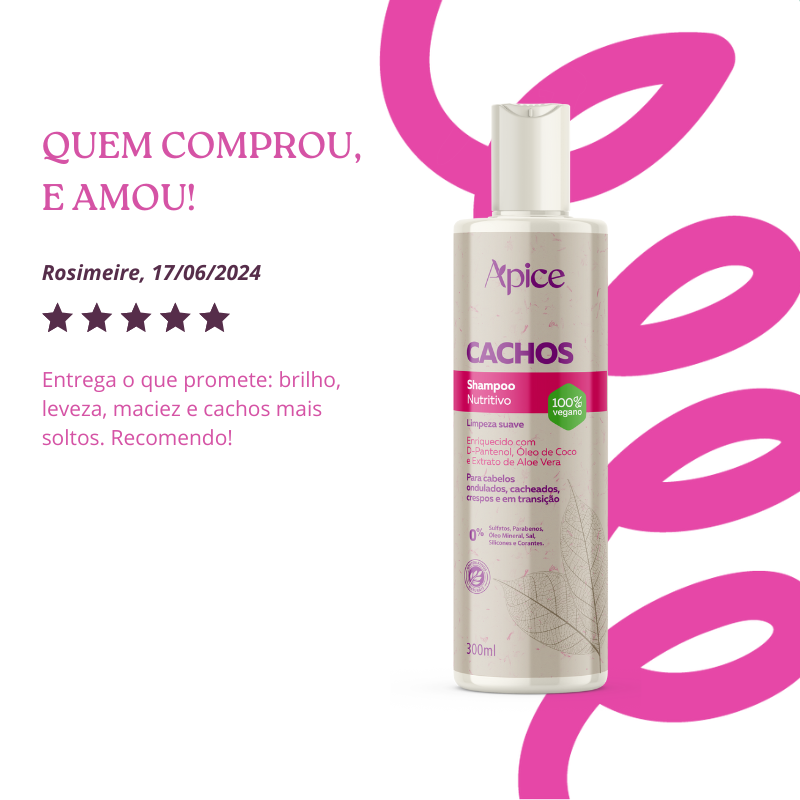 Shampoo Cachos Nutritivo 300ml