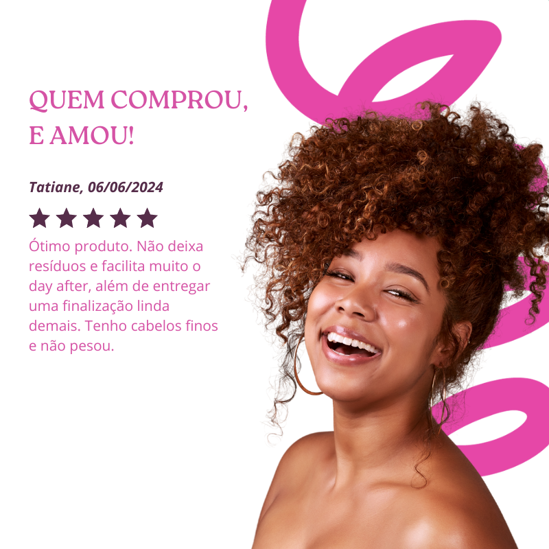 Gelatina Ativadora e Umidificadora Cachos 300ml - Ação Condicionante