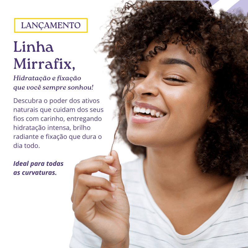 Kit Mirra Fix - Shampoo, Condicionador e Máscara (3 ITENS)
