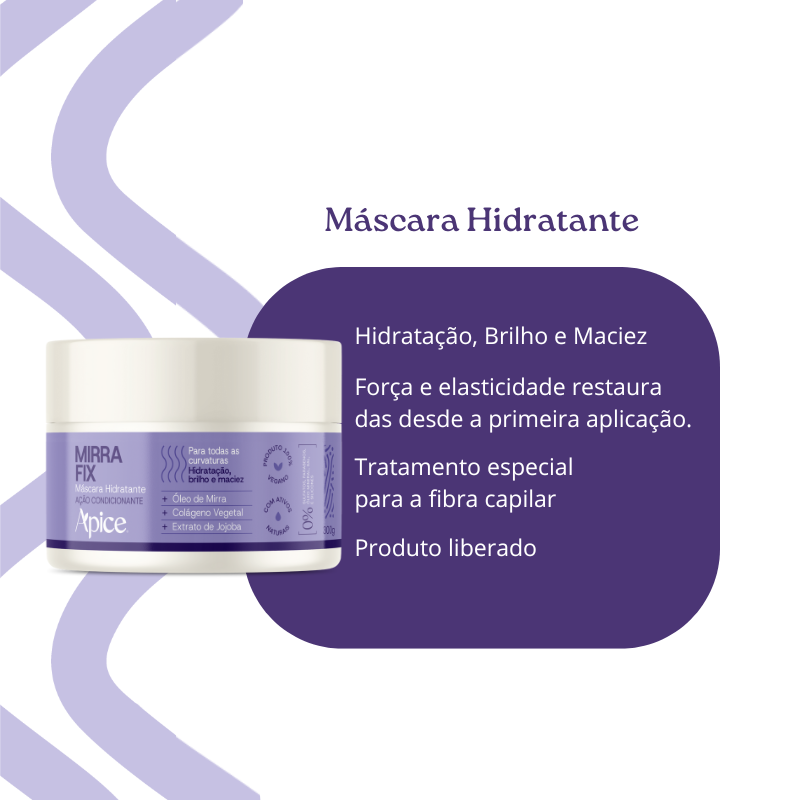 Kit Mirra Fix - Máscara e Óleo (2 ITENS)