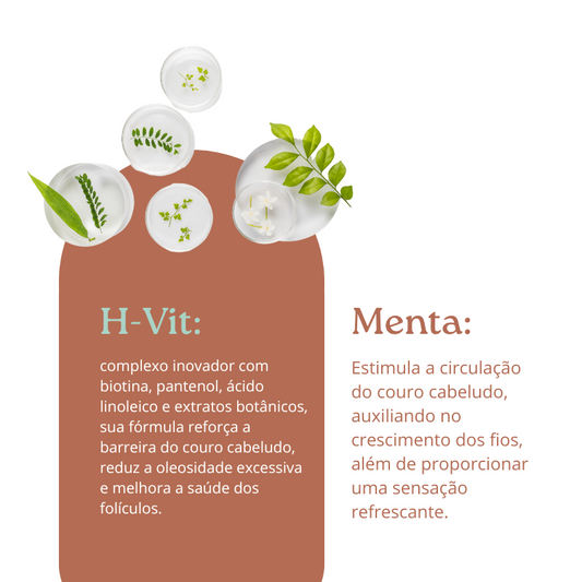 Kit Scalp Care - Shampoo em pasta, Condicionador, Máscara e Tônico (4 ITENS)