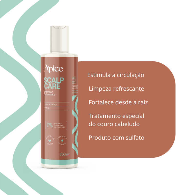 Kit Scalp Care - Shampoo, Condicionador, Máscara, Shampoo em pasta e Tônico (5 ITENS)
