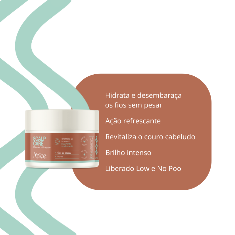 Kit Scalp Care - Shampoo, Condicionador, Máscara, Shampoo em pasta e Tônico (5 ITENS)