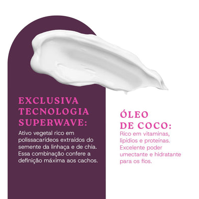 Ativador e Modelador Anti-Frizz Cachos 500g
