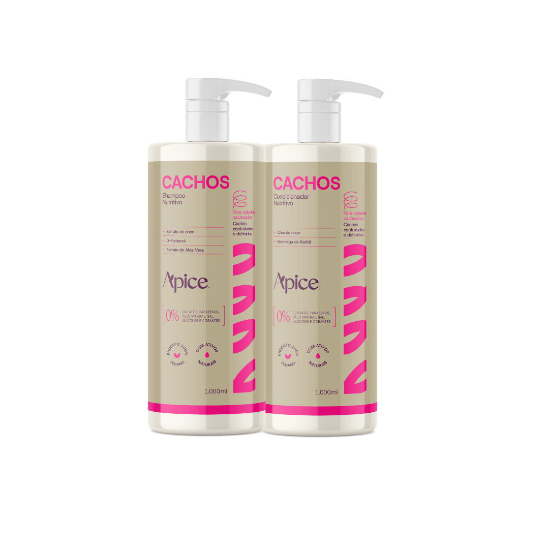 Kitão Cachos 1000 ml - Shampoo e Condicionador (2 ITENS)