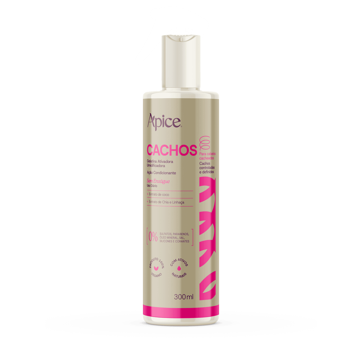 Gelatina Ativadora e Nutritiva Cachos Essence 300 ml – Apice Gelatina Ativadora e Nutritiva Cachos Essence 300 ml – Apice