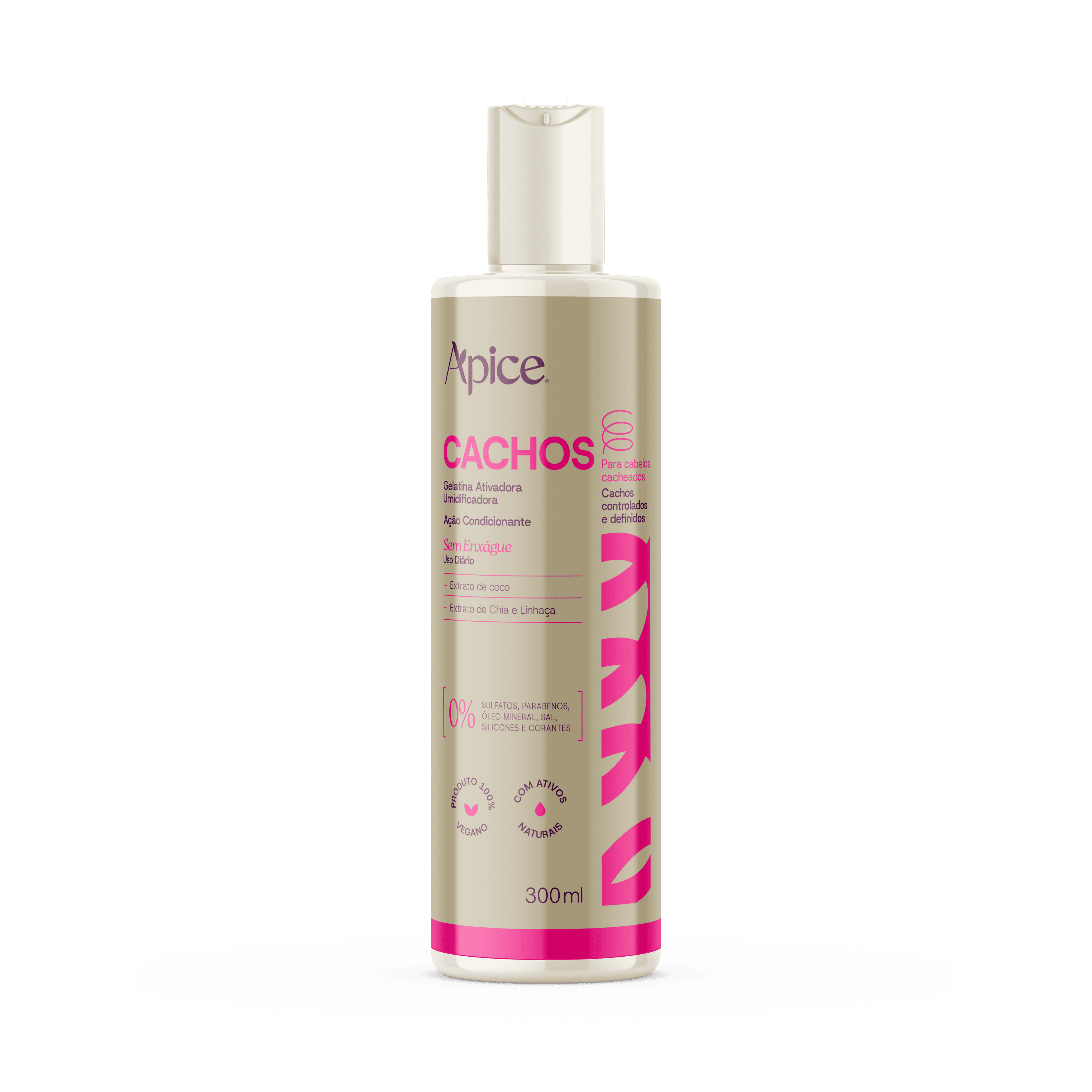 Gelatina Ativadora e Nutritiva Cachos Essence 300 ml