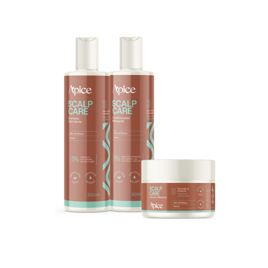 Kit Scalp Care - Shampoo, Condicionador e Máscara (3 itens)
