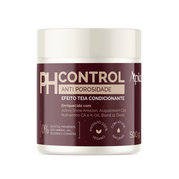 Tratamento Anti Porosidade PH CONTROL 500 gr - Máscara Acidificante Tratamento Condicionante