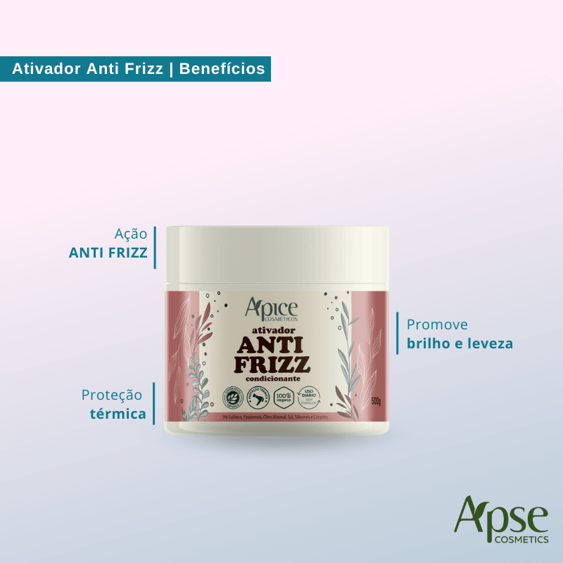Kit Ativador Anti frizz e Perfume Capilar Toranja Energy (2 itens