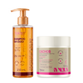 KIT GLASS CACHOS - Shampoo em óleo e Ativador Cachos