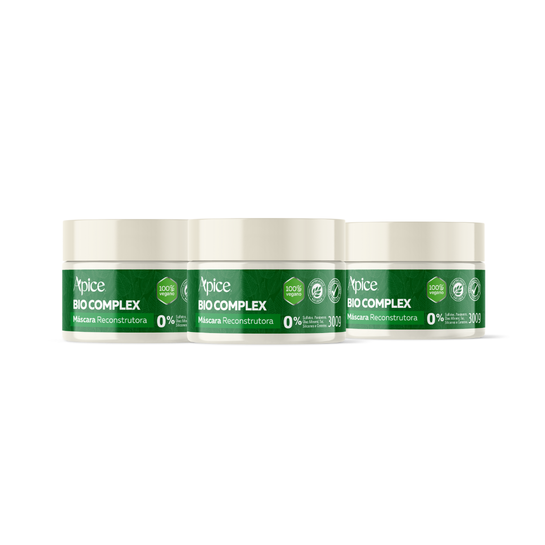 Kit Máscaras Bio Complex 300g (3 itens)