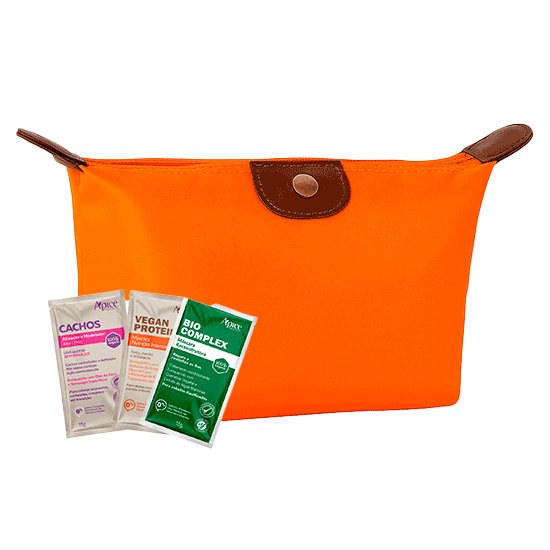 kit necessaire + sachê 3 unidades