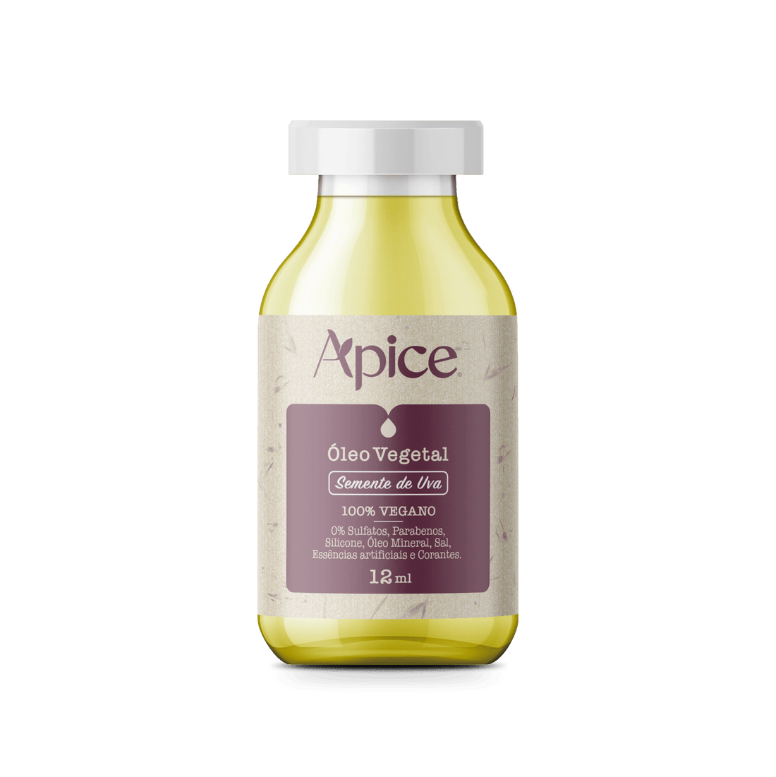 Óleo Vegetal de Semente de Uva 12ml