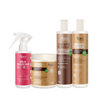 Kit Crespo Power - Shampoo, Condicionador, Creme de Pentear e Spray Finalizador (4 ITENS)