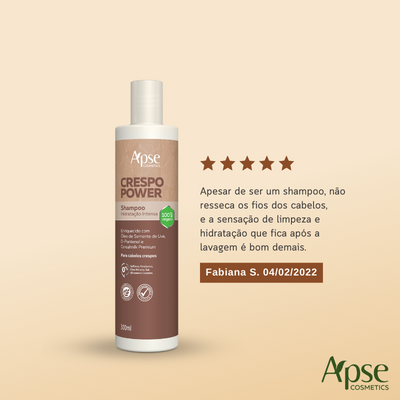 Shampoo Crespo Power Hidratação Intensa 300ml